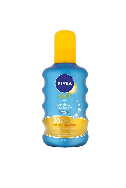 NIVEA Sun Protect & Dry Touch Sunscreen Spray, SPF 30, 200 ml