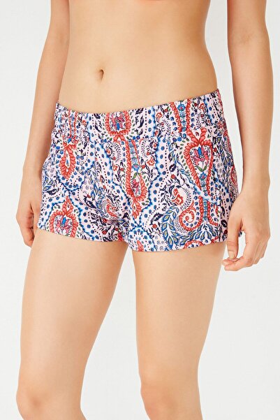 Penti Baskılı Paisley Deniz Şortu