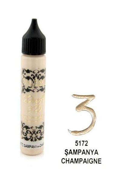 Cadence Dora 3D Dimensional Bead Paint 5172 CHAMPAGNE