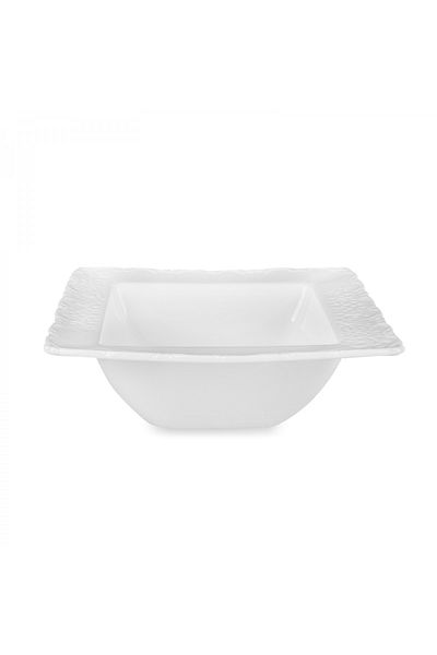 Karaca Ribbon 18 cm Porcelain Square Bowl 49-b001-02
