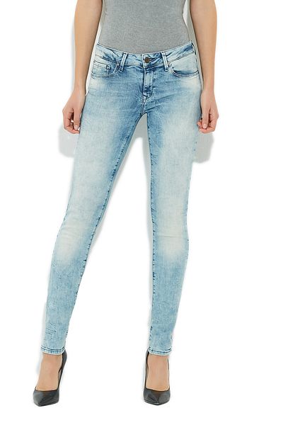 Mavi Γυναικεία Skinny Jeans Adriana Light Shaded Vintage str1072819559