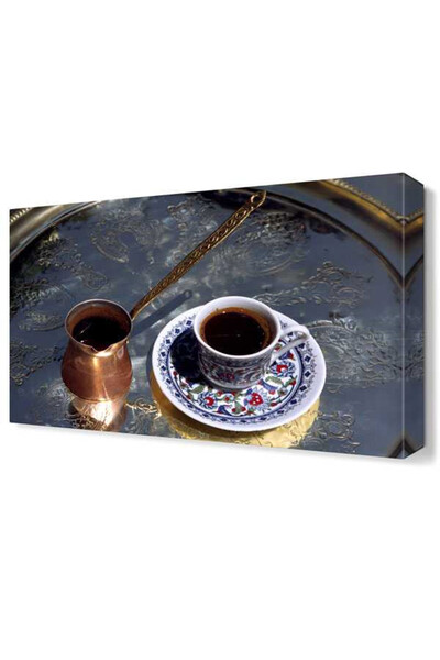 Türk Kahvesi Canvas Tablo  105x70 DTC14530544