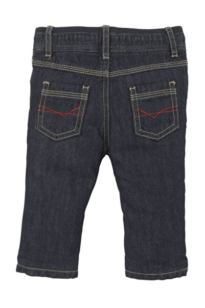 MOTHERCARE Erkek Bebek Bebek Polar Astarlı Koyu Taşlanmış Denim