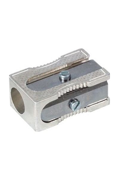 Faber Castell Metal Single Sharpener (With Blade Spare)