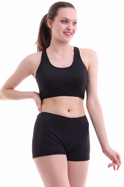 Aykum Mayo Ευέλικτο Lycra Bikini Σετ με Σορτς - Φόδρα