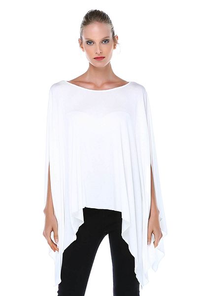 Quincey Γυναικείο εκρού Casual τουνίκ BD2380