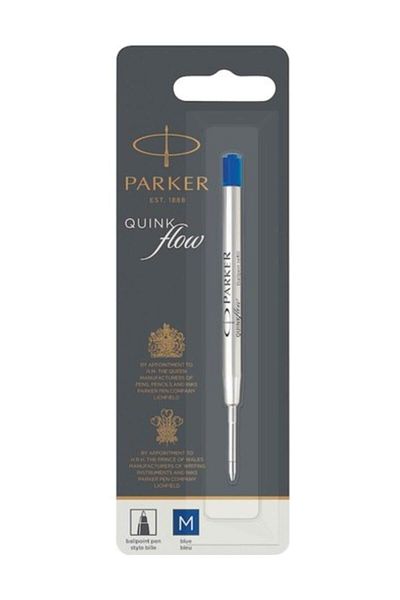 Parker Ballpoint Refill Bls M Tip Blue 1950371