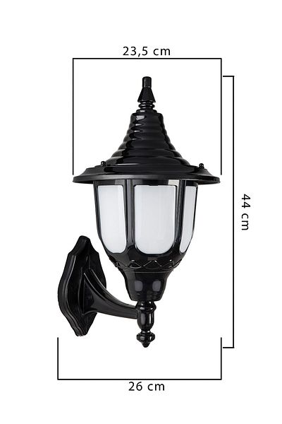 Modelight Outdoor Lantern Sconce Large Round