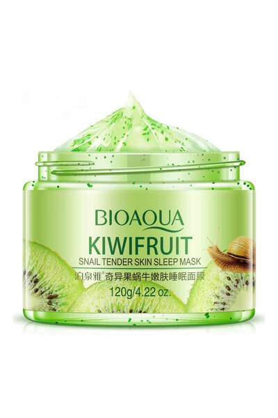 Bioaqua Salyangoz ve Kivili Anti-age Gece Kremi Uyku Maskesi 120 gr