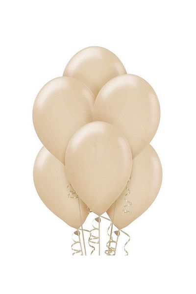 Kazanabil Pearl Colored Metallic Decoration and Party Balloons 20pcs