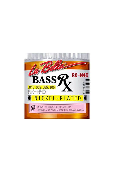 Labella Guitar Accessory Bass String Labella 4 String Rx-n4d 0,45