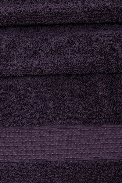 English Home Pure Basic Bath Towel 70x140 Cm Dark Purple