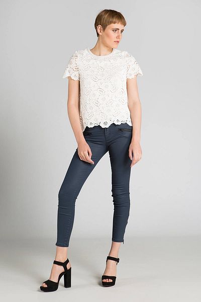 Current Elliott Women's Indigo Denim Shirt