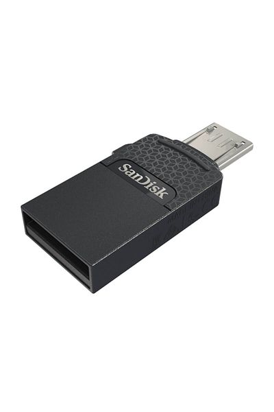 SanDisk 128Gb Dual Drive USB 2.0 to Micro USB Sddd1-128G-G35