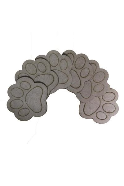 AVMmarketim قاعدة أكواب باتي 6 قطع 3 مم سميكة MDF