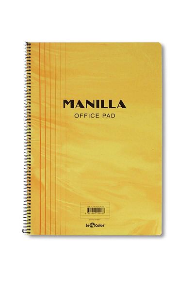 Le Color MANILA 17x24 دفتر ملاحظات بلون الثلج - 180 SY