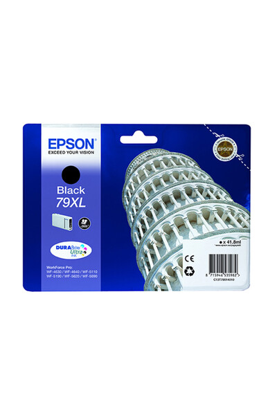 EPSON Мастилена касета T7891 XXL, 4000 страници (Черен)