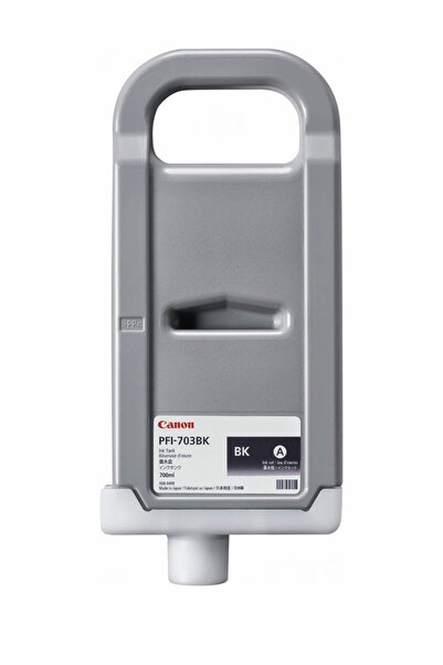 Canon 2963B001 PFI-703BK SIYAH KARTUS (700 ML)IPF 810/IPF 815/IPF 820/IPF 825