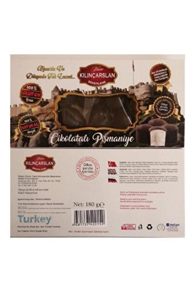Kılınçarslan Pişmaniye Kılınçarslan Glutensiz Çikolatalı Pişmaniye 150 gr