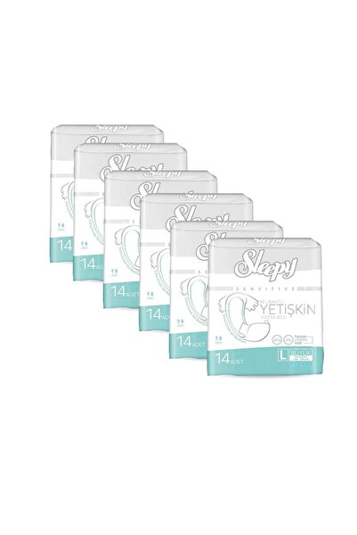 Sleepy Large Büyük Boy Hasta Bezi 14'lü 6 Adet