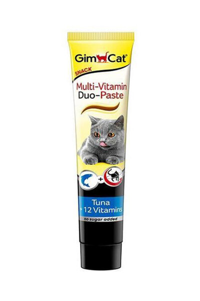 Gimcat Duo MultiVitamin Paste Peynir ve Ton Balıklı 50grx2 Adet