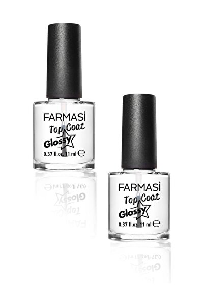 Farmasi Tırnak Koruyucu Cila Parlak-11ml 2 Adet