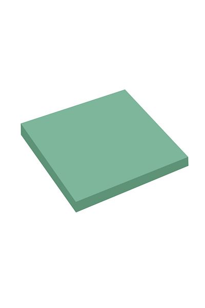 hobi market art Transparent Post-it Adhesive Note Paper Green 76x76 Mm50 Sheets