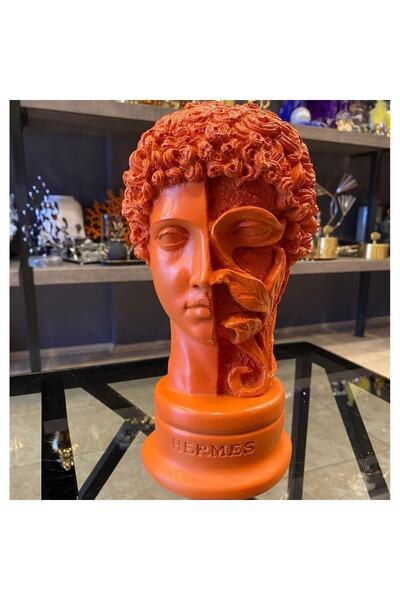 By Ari Ev Dekorasyon By Ari Hermes Büst Heykel Biblo Hk108-12