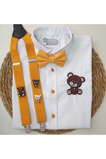 cool partyshop Teddy Bear Concept Sling Bow Tie Shirt