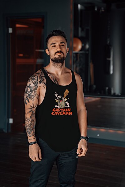 Freeyez Captain Caveman Gym Fitness Tank Top Athlete