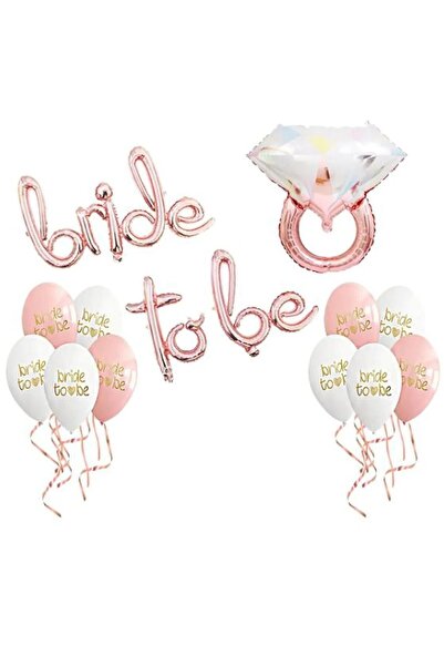 Bkmc Rosegold Bride-To-Be Balloon Set - Concept Design