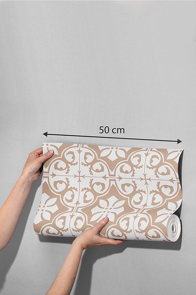 Renklendir Hayatını Folie de acoperire autoadeziva pentru faianta 50cm X 10m D-172