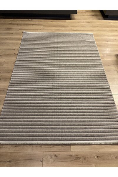 CREA Halı Plus 160x230 Ebatlı Iskandinav Halı+gri Renk