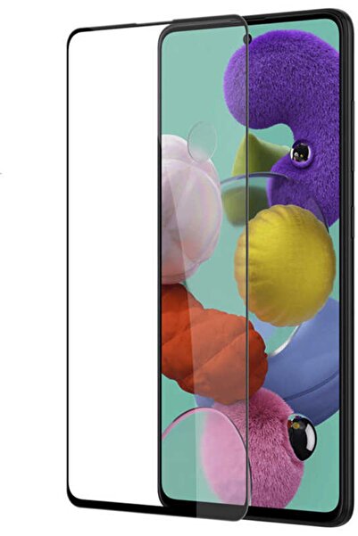 Case 4U Samsung Galaxy A71 Uyumlu Ekran Koruyucu Kırılmaya Dayanıklı Tam Kapl...