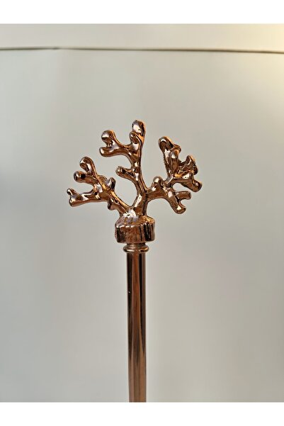 bemdesign Mermer Dekoratif Rulo Kağıt Havluluk Banyo - Mutfak Düzenleyici - Rose Gold