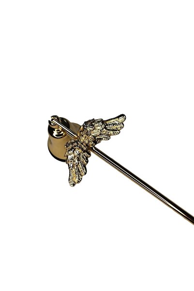 Mercan Tasarım Atölyesi Melek Kanatlı Mum Söndürücü-gold