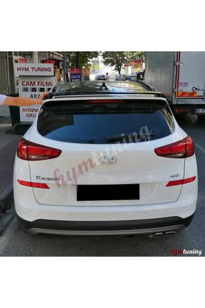 HYM TUNİNG Hyundai Tucson Spoiler, Abs Plastik, Piano Black, 2016 2020, Mk3 V...