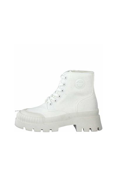 Tamaris Stiefelette - Weiß - Flacher Absatz