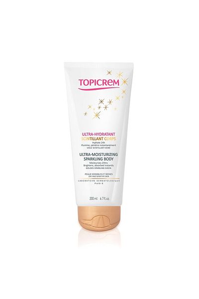 Topicrem Ultra Hydratant Shimmer Corps 200 ml