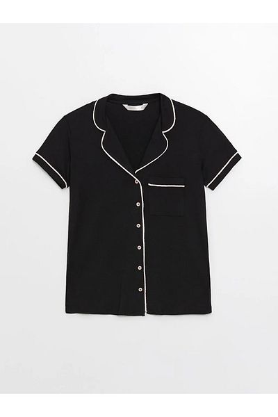 LC Waikiki Pajama Set - Black - Plain