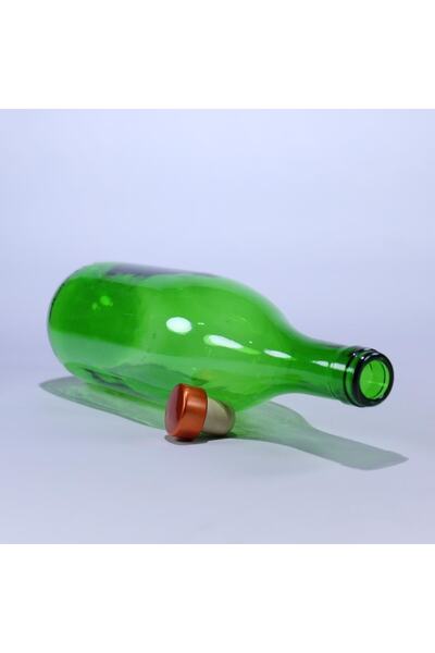 İzorya Olive Oil Bottle Oil Pot Sauce Bowl Vinegar 750 Ml Light Green