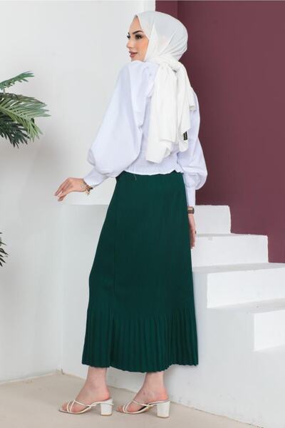 benguen 205 - Pi?li?seli? Hijab Skirt Emerald Green