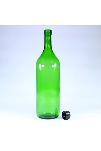 İzorya Olive Oil Bottle Oil Pot Sauce Bowl Vinegar 1500 Ml Light Green