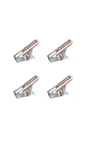 Paslanmaz Çelik Araba Paspası Yıkama Askısı (4 Adet) -(K-44 Model)-Oto Paspas Tutacağı