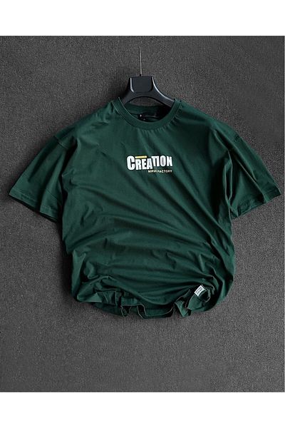 Keywest T-shirt Niruisos Astronaut Rabbit Printed Oversize Crew Neck