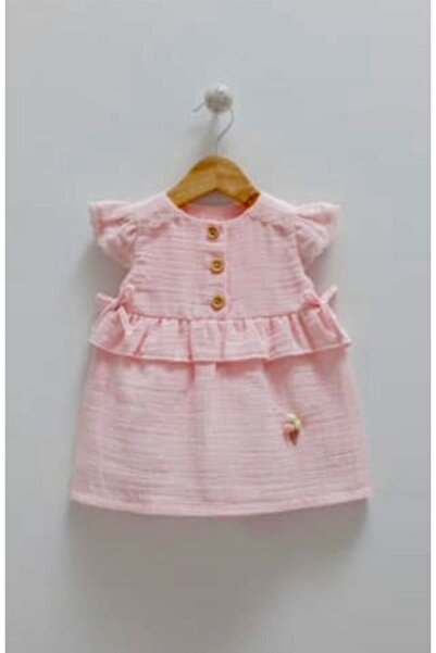 Caramell Дівчача сукня з муслінової тканини