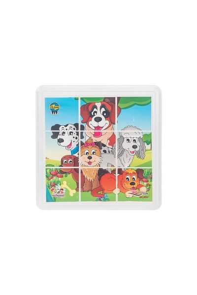 PİLSAN Educational Puzzle Plastic Puzzle for Animals