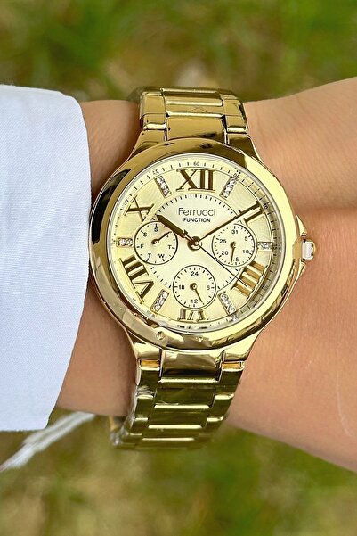 Ferrucci ساعة يد نسائية وظيفية