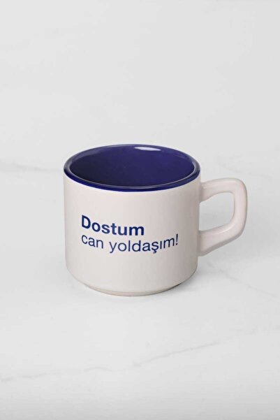 Refikadan Dostum Can Yoldaşım Kupa - Lacivert
