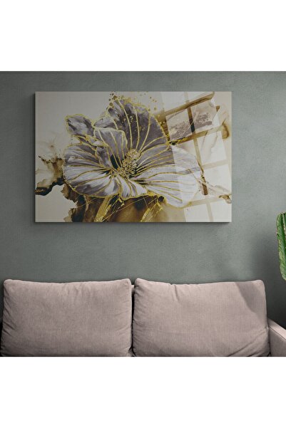 TekTablo Çiçekler Cam Tablo